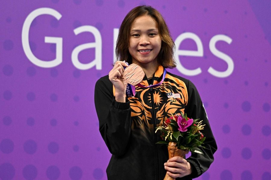 National diving queen Datuk Pandelela Rinong cleared the air today on the ‘entity’ issue, stating that her words have been misinterpreted by the media, leading to speculation and misunderstanding. - AFP file pic