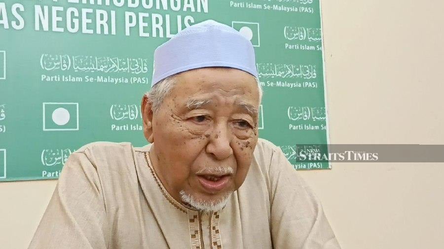 Pas spiritual leader Datuk Hashim Jasin has advised the Perlis government leadership to correct weaknesses and avoid wrongdoing of any kind. NSTP file pic