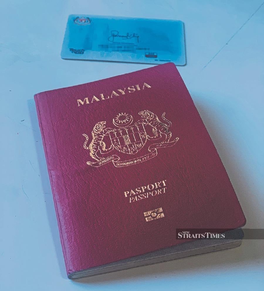 Losing important documents like your MyKad and passport can cause a lot of trouble and inconvenience. - File pic