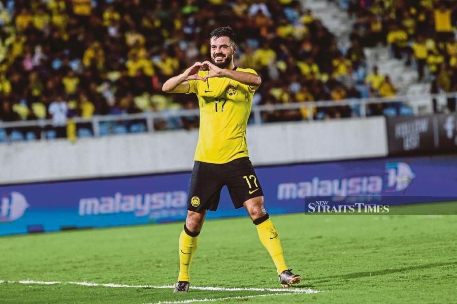 National player Paulo Josue is hoping Harimau Malaya can use their underdog status to good effect and spring a few surprises at the AFC Asian Cup in Qatar (Jan 12-Feb 10). - NSTP/GHAZALI KORI