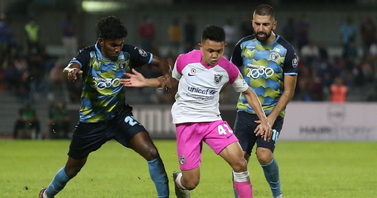 Penang face JDT mountain | New Straits Times