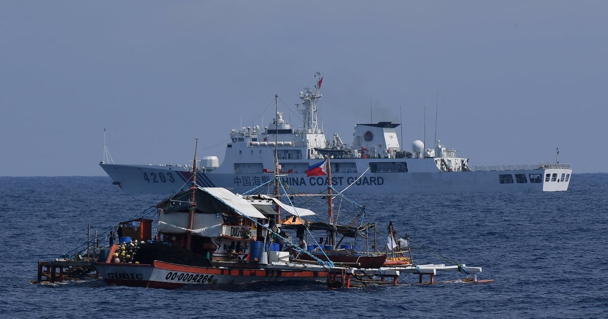 Philippine ship, Chinese vessel collide in South China Sea: Beijing ...