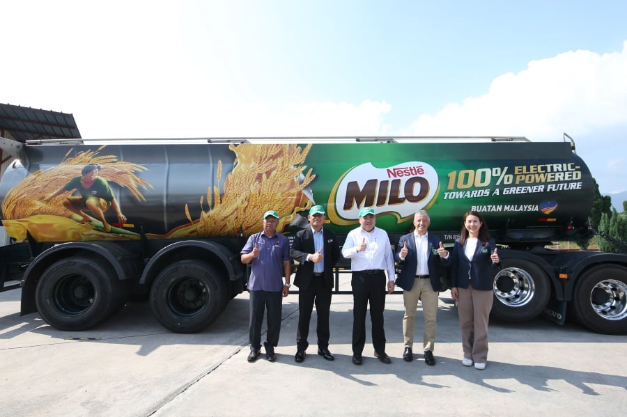 Nestle's Milo pioneering use of EVs for cross-border supply | KLSE Screener