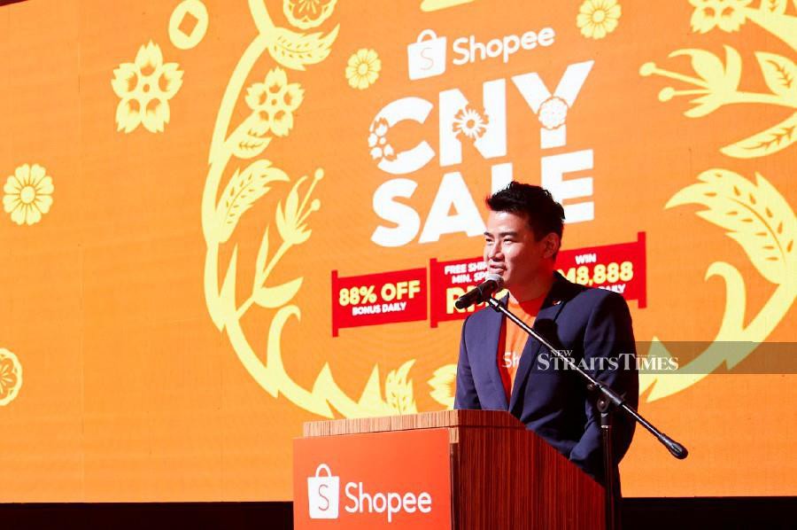 Shopee Malaysia’s head of marketing campaigns, Kenneth Soh .