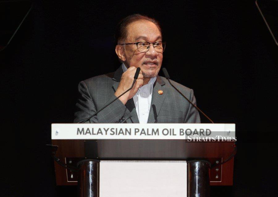 Prime Minister Datuk Seri Anwar Ibrahim said the government has set regulations to ensure that the palm oil produced meets the international food safety standards of importing countries, including EU requirements. - NSTP/ASWADI ALIAS