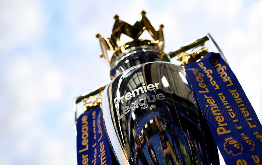 Premier League trophy. - REUTERS pic