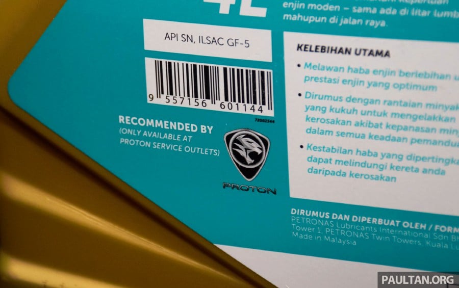 Proton extends partnership with Petronas for lubricants ...