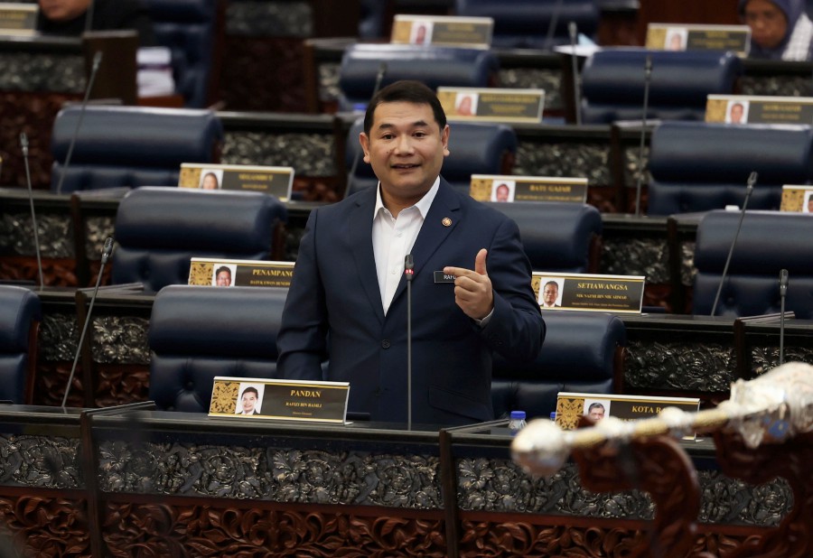 Economy Minister Rafizi Ramli has confirmed that the budgetary allocation for implementing the policy has been allocated under his ministry's purview. BERNAMA PIC
