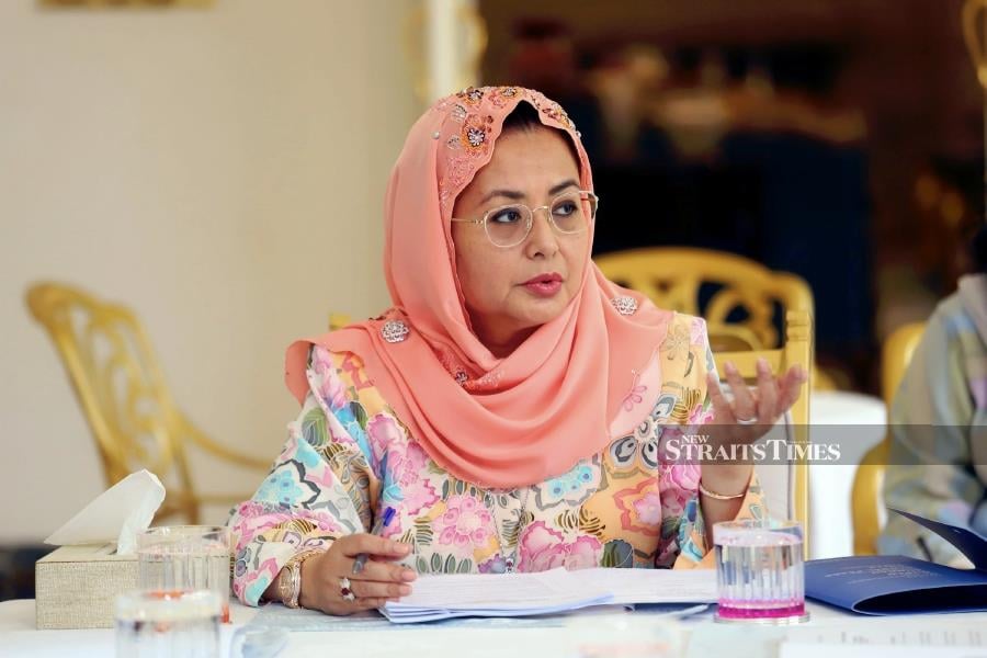 Turning 60 just a few days ago, Permaisuri Johor Raja Zarith Sofiah Sultan Idris Shah took to Facebook to celebrate her multiracial background and her parenting life lessons. - NSTP/ROYAL PRESS OFFICE 