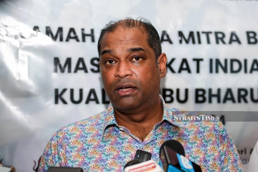The deputy Entrepreneur Development and Cooperatives minister, Datuk R. Ramanan said MIPP serves only as a “window dressing” to show that PN champions the Indian community. NSTP/ASWADI ALIAS