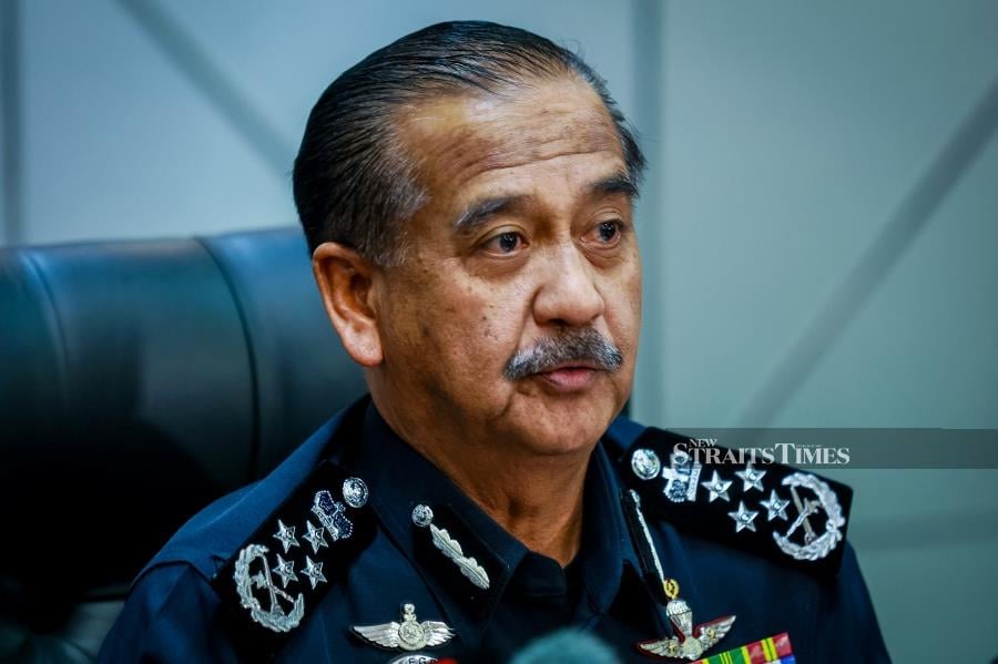 Inspector-General of Police Tan Sri Razarudin Husain said the police had recorded Muhamad Akmal’s statement yesterday and the investigation paper is being completed before being submitted to the AGC next week. NSTP file pic/ASYRAF HAMZAH