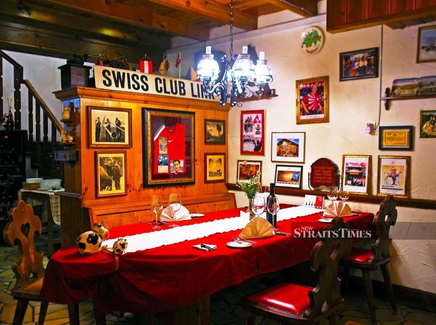 Search Swiss food in Malaysia and you’ll mostly like find Chalet Suisse Restaurant. Pictures by David Bowden.