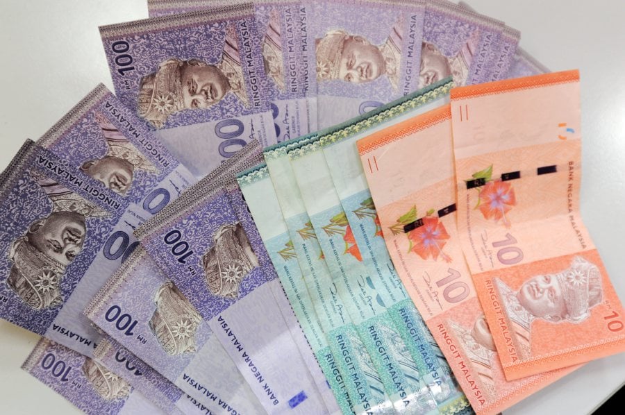 10 Dollar To Ringgit  Malaysian Ringgit stock photo. Image of bank