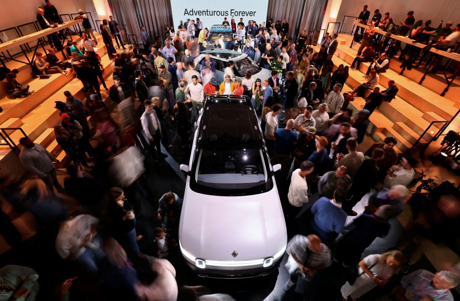 Rivian expects to produce 57,000 vehicles in 2024, well below estimates of 81,700 units. -- Reuters photo