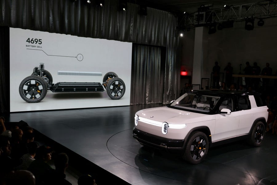 The R2’s starting price of $45,000 is well below the company’s flagship R1 SUVs and pickups. The new vehicle is seen as critical to Rivian’s success amid a sharp slowdown in EV demand due to high interest rates. -- Reuters photo