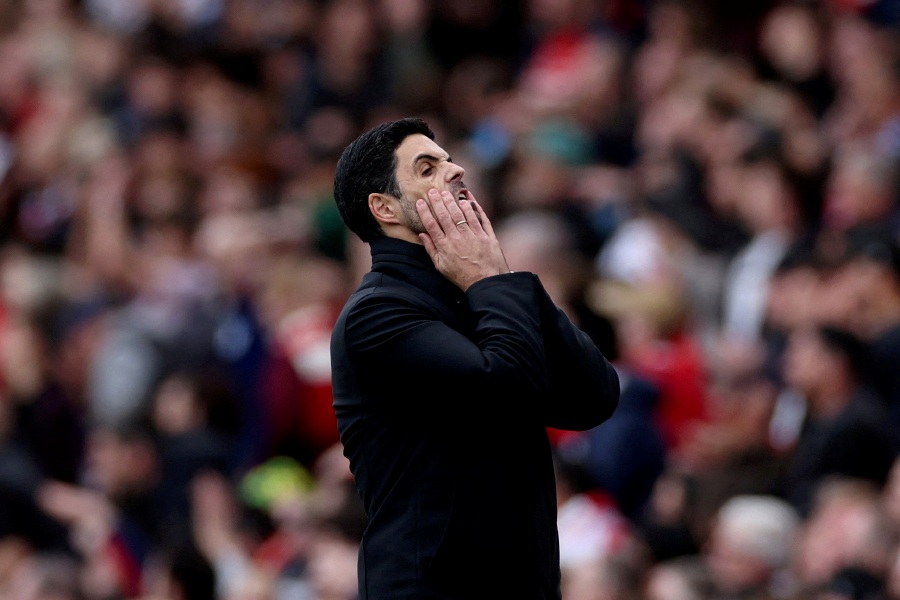 Arsenal manager Mikel Arteta- Reuters pic