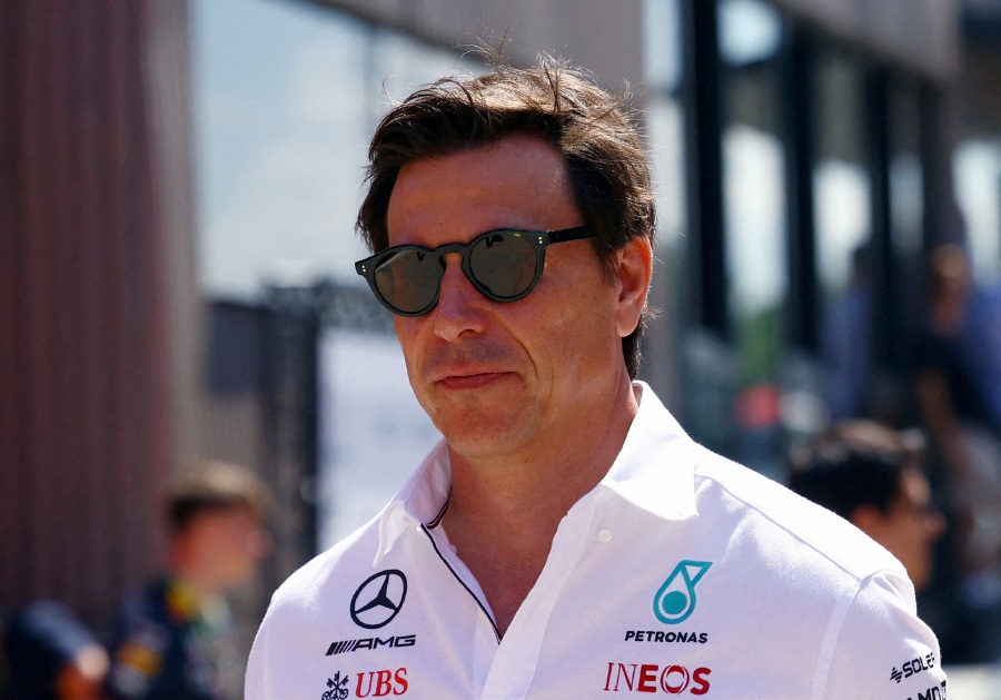 Mercedes team principal Toto Wolff is seen before practice. - REUTERS Pic