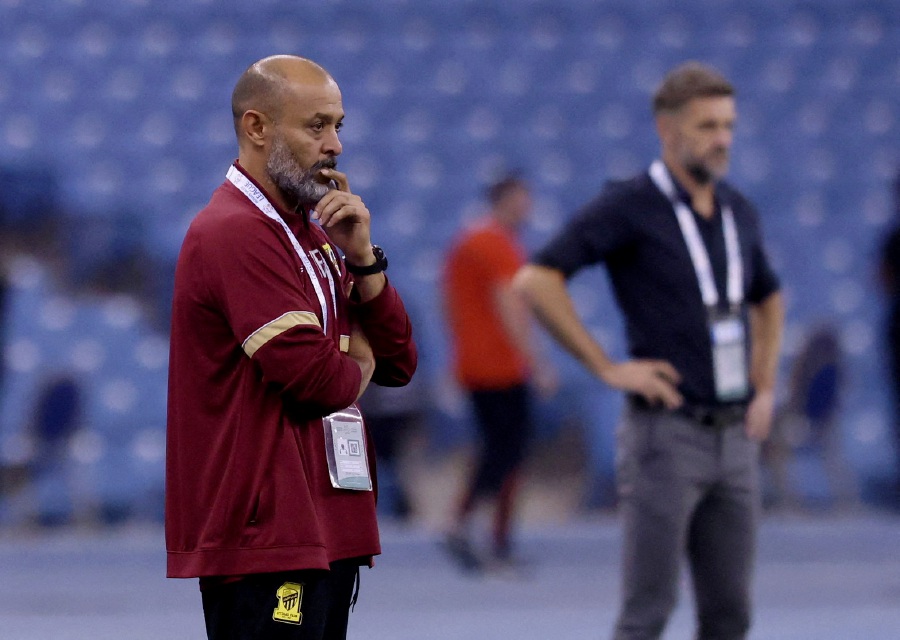 Al Ittihad coach Nuno Espirito Santo. - REUTERS Pic