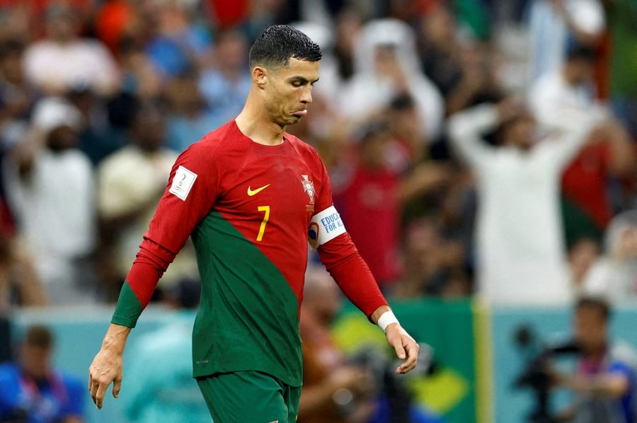 Portugal benched Cristiano Ronaldo for World Cup knockout game