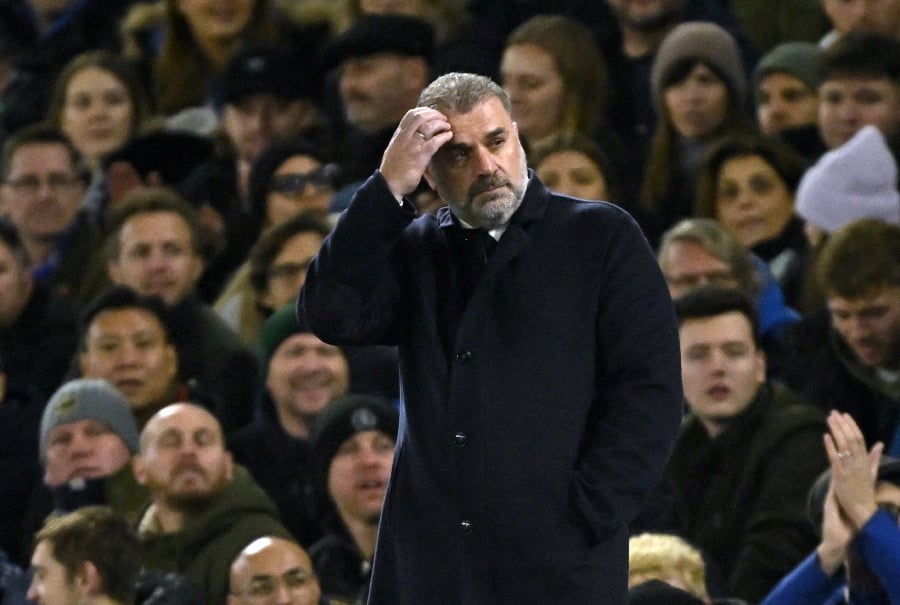 Tottenham Hotspur manager Ange Postecoglou. - REUTERS PIC