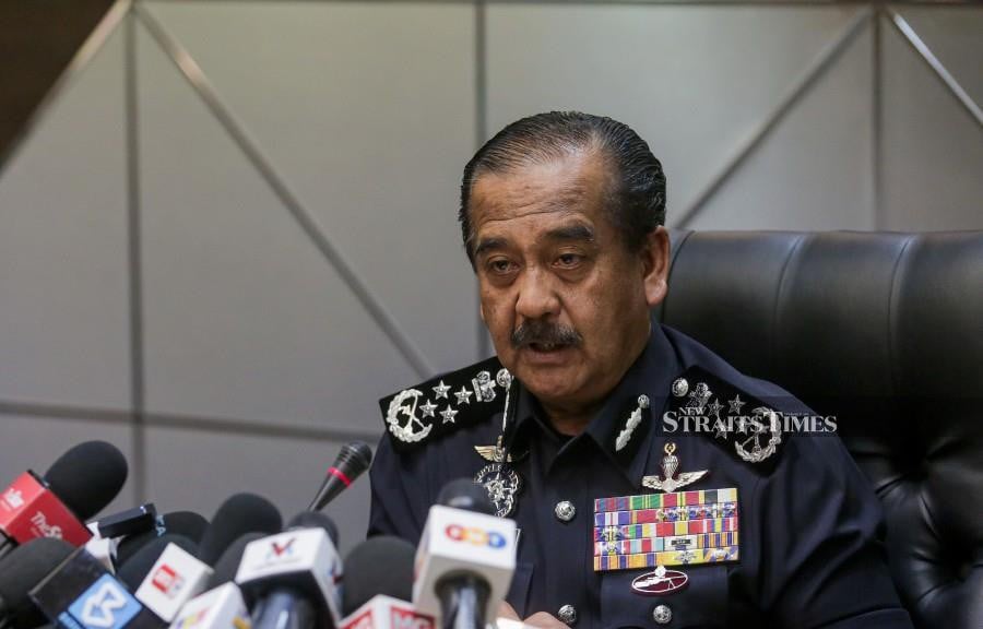 Inspector-General of Police Tan Sri Razarudin Husain says there is no need for the police to reveal the identity of ‘Mr H’. - NSTP file pic