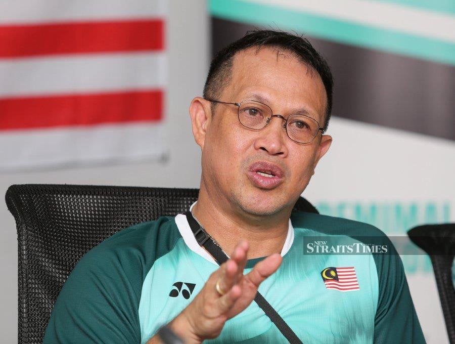 BA of Malaysia (BAM) coaching director Rexy Mainaky has taken full responsibility for the poor performances of his shuttlers at the Petronas Malaysia Open. - NSTP/ASWADI ALIAS