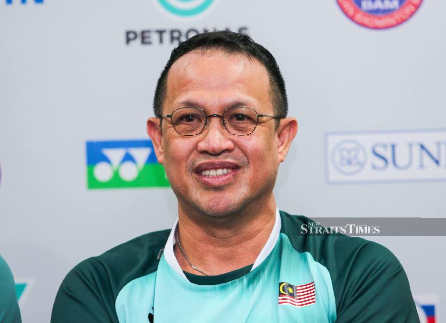 BA of Malaysia (BAM) coaching director Rexy Mainaky said the players are aware of the expectations and understand what is required of them. - NSTP/ASWADI ALIAS