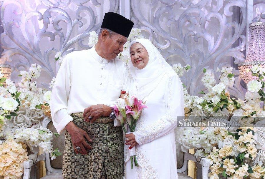 Rohani Mohd Kassim said she met her husband, Yusof Embi, 77, after being introduced by friends. - NSTP/ AZIAH AZMEE