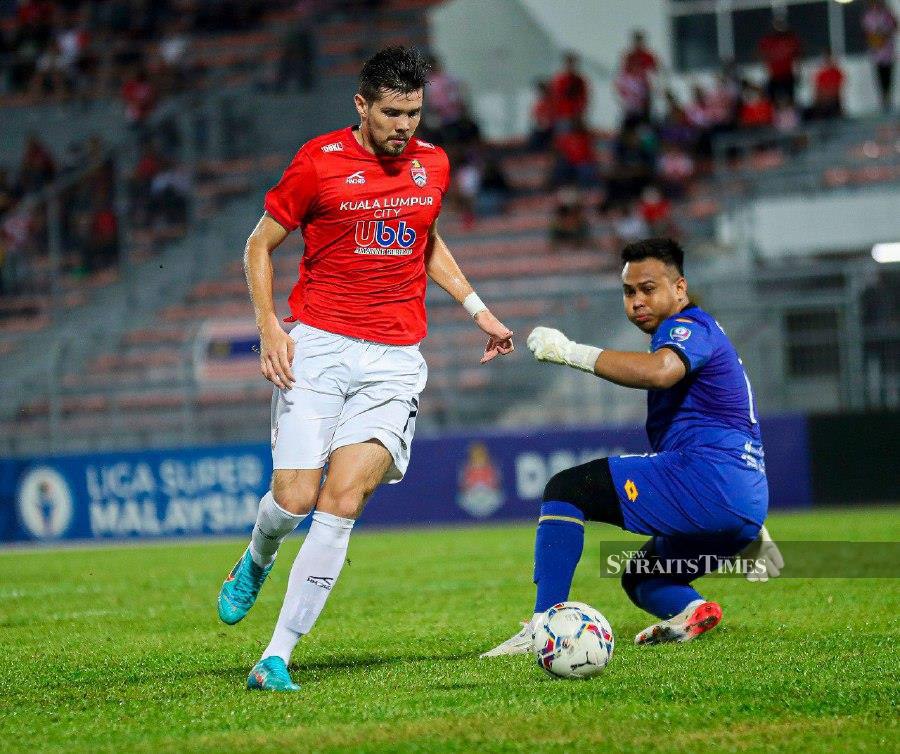 KL City’s Colombian star Romel Morales could add Latin flair to Malaysia’s Asian Cup campaign, said his agent, Effendi Jagan Abdullah. - NSTP file pic