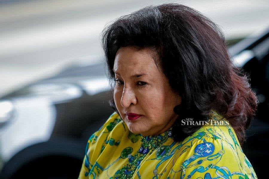Datin Seri Rosmah Mansor has denied meddling in the Umno polls and said she had no influence in deciding who won or lost. - NSTP file pic