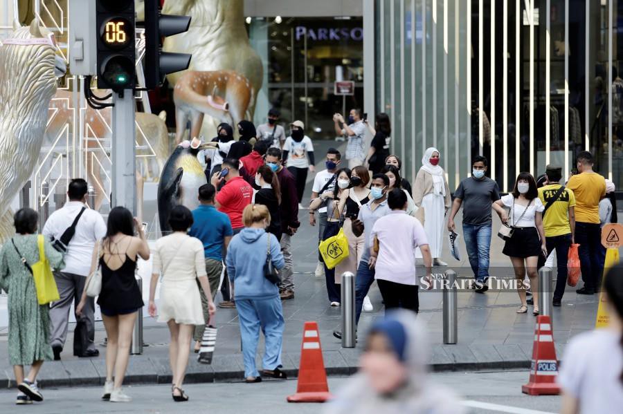 A surge in workplace and education institution-related clusters, among others, has sparked a worrying increase in the national Covid-19 infectivity rate, or Rt, which has shot up 11 per cent since Nov 1. - NSTP/AIZUDDIN SAAD