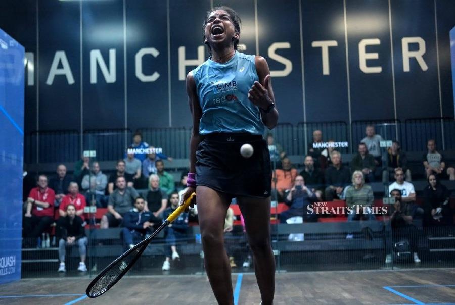 National No 3 S. Sivasangari's strong run at the Manchester Open squash championships came to an end with a quarter-finals defeat against Egypt's Nour El Tayeb yesterday.
