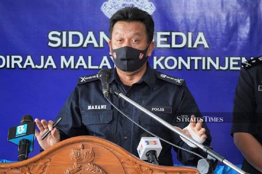 Sabah Police Commissioner Datuk Hazani Ghazali. - Pic courtesy of PDRM