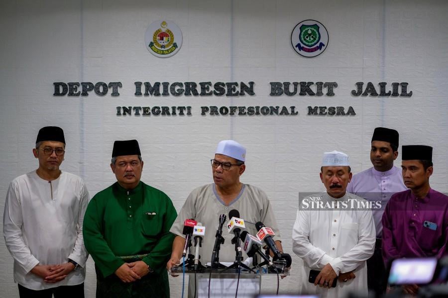 Home Minister Datuk Seri Saifuddin Nasution Ismail said the three Baitul Mahabbah would be in Kelantan, Kedah, and Johor with a total allocation of RM10 million. STR/HAZREEN MOHAMAD