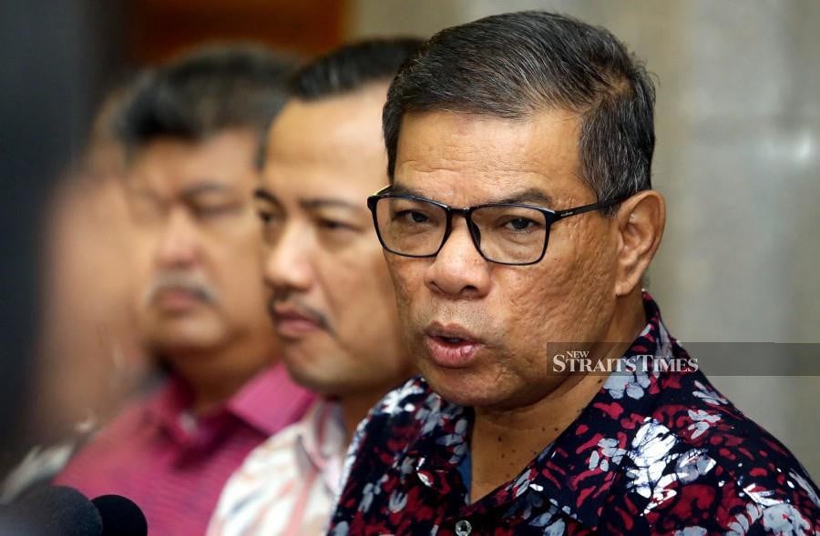 Home Minister Datuk Seri Saifuddin Nasution Ismail says the ministry is in the final phase of standardising several provisions involving amendments to the Drug and Substance Abuse (Prevention, Treatment and Rehabilitation) Act before it is presented to Parliament. - NST pic