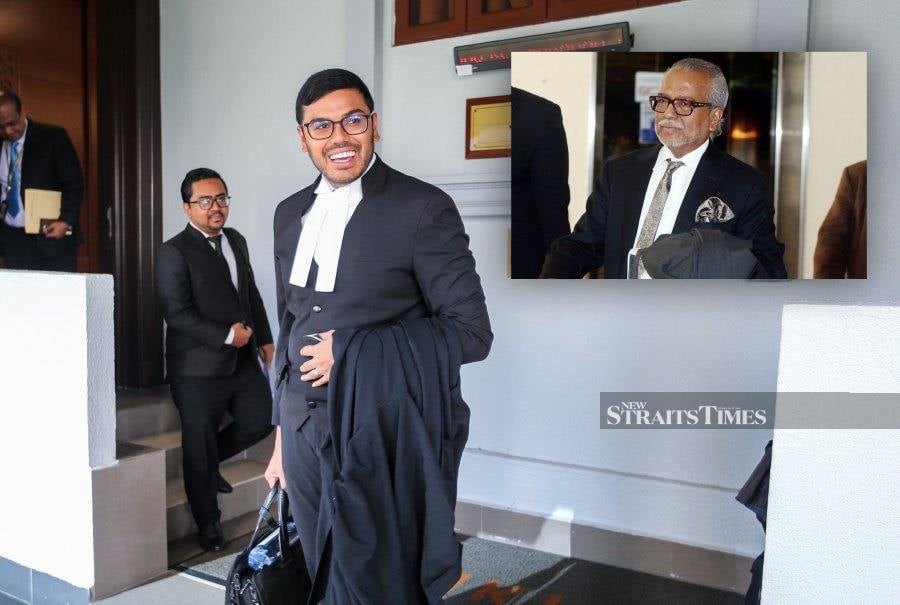 Lawyer Tan Sri Muhammad Shafee Abdullah was ordered by the High Court here today to pay over RM5.5 million in income tax arrears to the Inland Revenue Board (IRB). - NSTP/ASWADI ALIAS