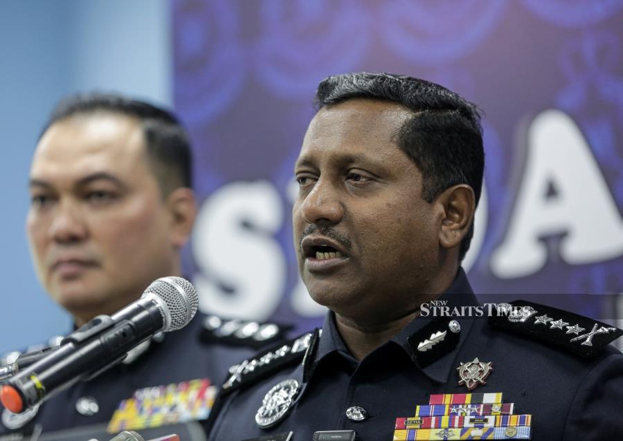 Selangor police chief Datuk Hussein Omar Khan said investigations and examination of closed-circuit television recordings at the supermarket revealed that the incident was a result of a misunderstanding. - NSTP/HAZREEN MOHAMAD