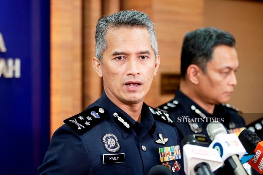 Bukit Aman’s federal police Criminal Investigation Department director Datuk Seri Mohd Shuhaily Mohd Zain said disseminating unverified information was an extremely irresponsible act. - NSTP/AIZUDDIN SAAD