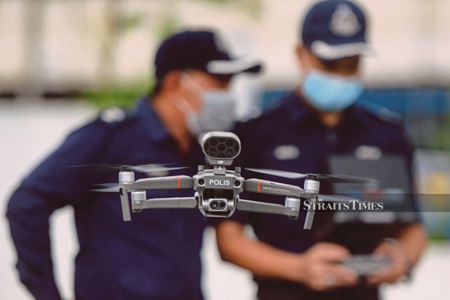 Drone pdrm PDRM using