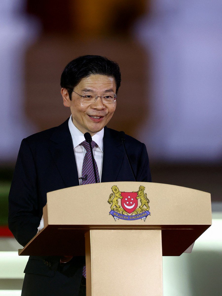 Newly-minted Singapore Prime Minister Lawrence Wong said his government would strengthen partnerships “near and far” while advancing the nation’s interests in the backdrop of rising rivalry and tension in the international sphere. — REUTERS PIC