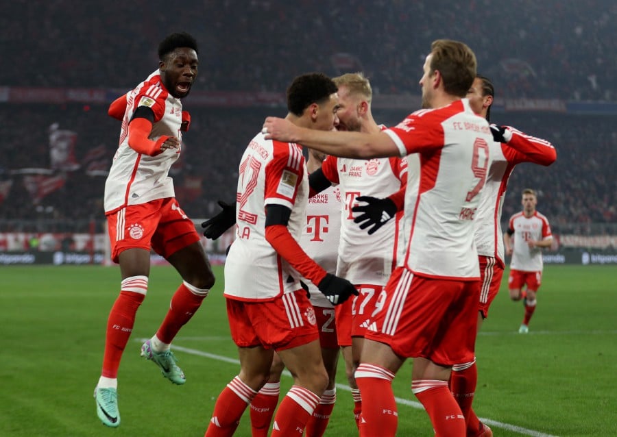 Bayern Munich will host Borussia Moenchengladbach in this week’s Bundesliga fixtures. - REUTERS PIC