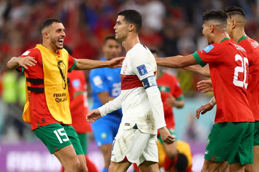 Ronaldo emotional after Portugal eliminated by Morocco in World Cup  quarterfinals