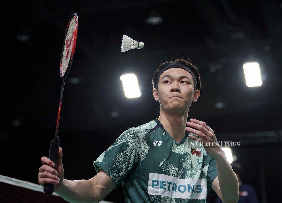 World No. 10 Lee Zii Jia's journey at the Swiss Open ended after being eliminated in the second round on Thursday. - NSTP/ASWADI ALIAS