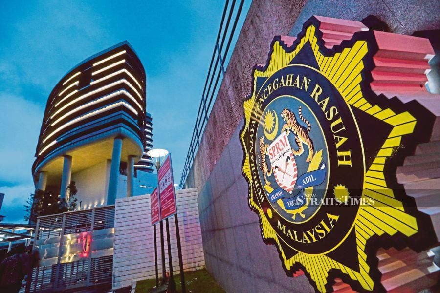 MACC has been actively educating each level of society to hate corruption. - NSTP file pic