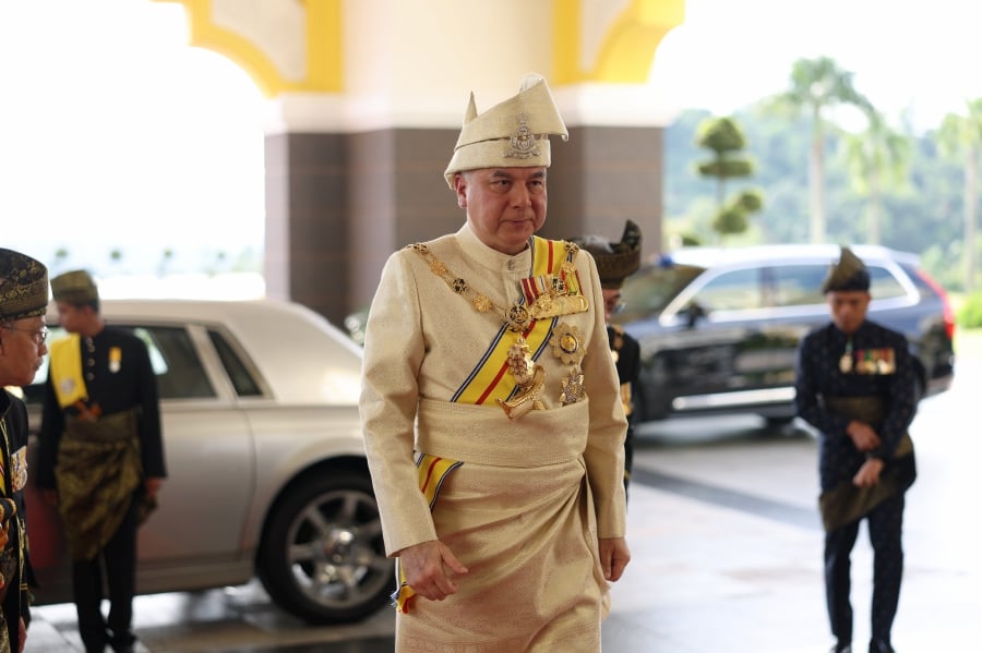 Sultan of Perak, Sultan Nazrin Muizzuddin Shah. - BERNAMA pic