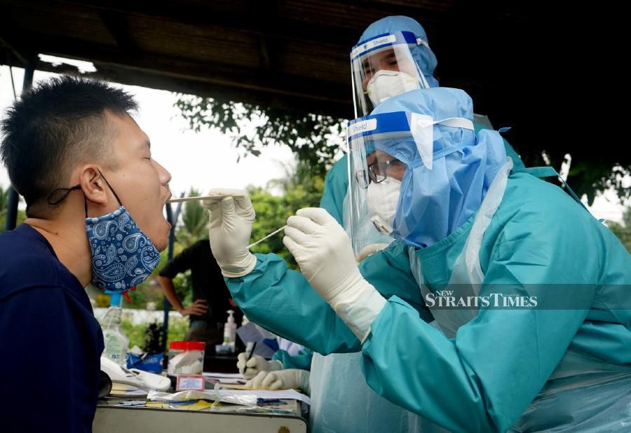 2,492,807 people have been screened since the Covid-19 pandemic began. - NSTP file pic