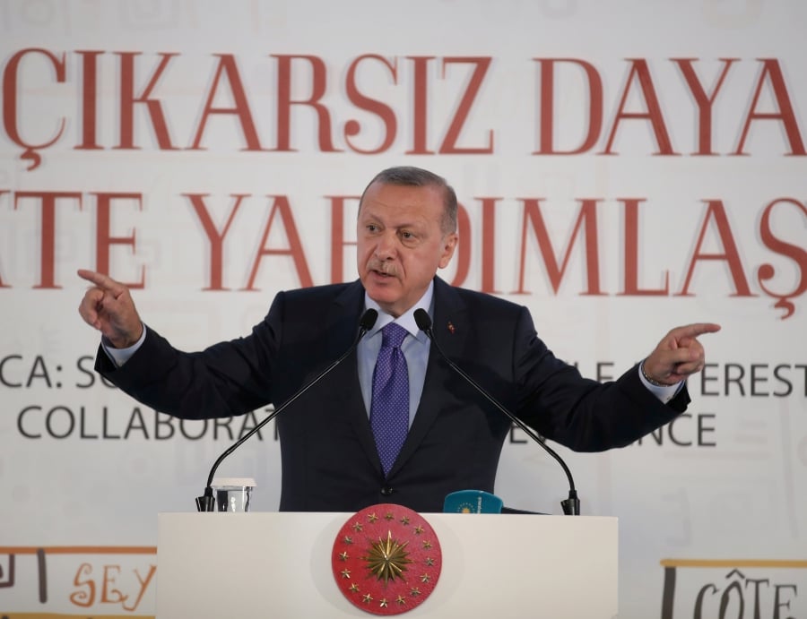 Erdogan says he will never allow vaping will block e cigarettes