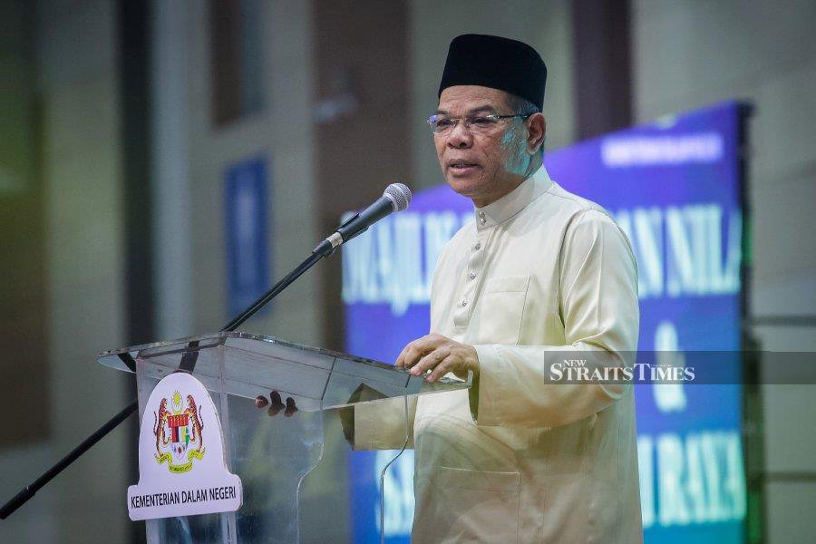 PM Wants End To Congestion At Immigration Offices KLIA Says Saifuddin   Saifuddin1505 1684143921 