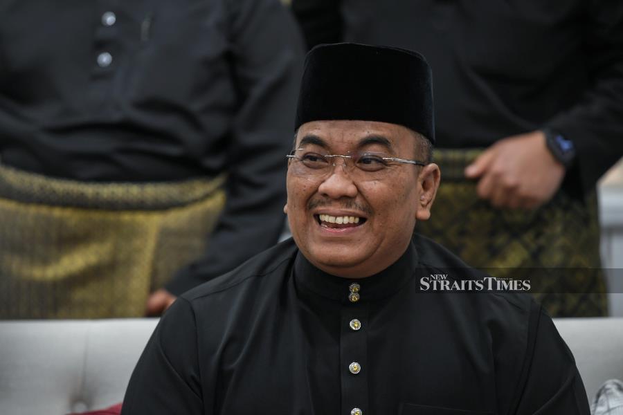 Kedah Menteri Besar Datuk Seri Muhammad Sanusi Md Nor. - NSTP file pic