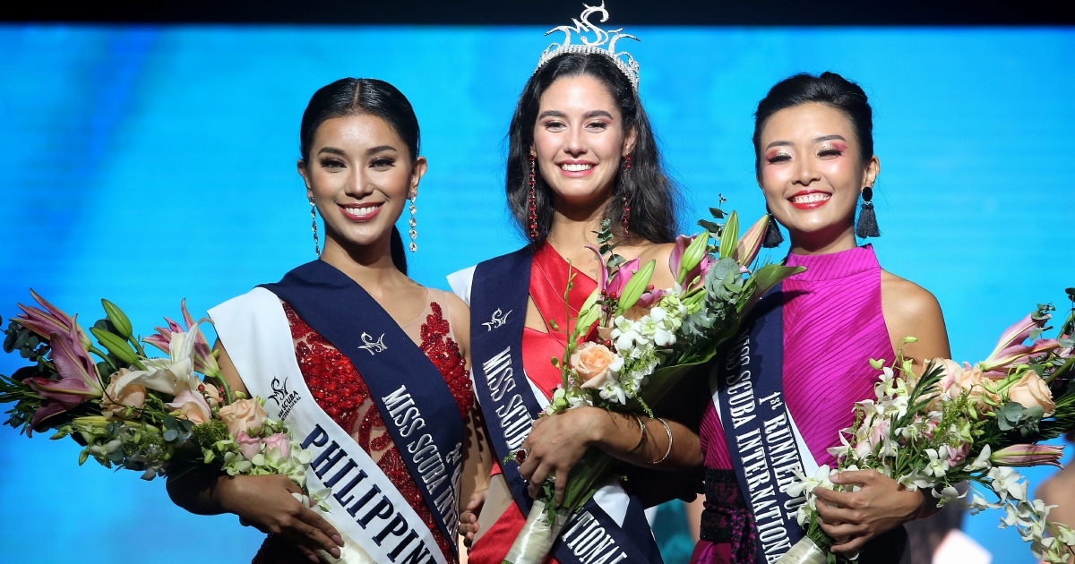 Marine science student crowned Miss Scuba International 2019 | New ...